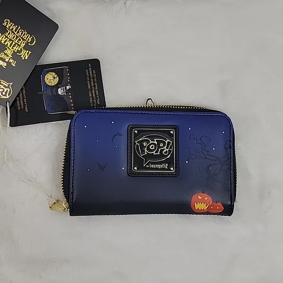 Loungefly Disney Nightmare Before Christmas Jack Skellington House Zip Wallet - Picture 3 of 8